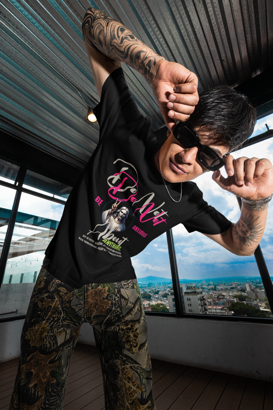 Christian Unisex T-shirt - Philippians 4:6