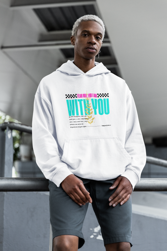 Christian male Hoodie Isaiah 41:10