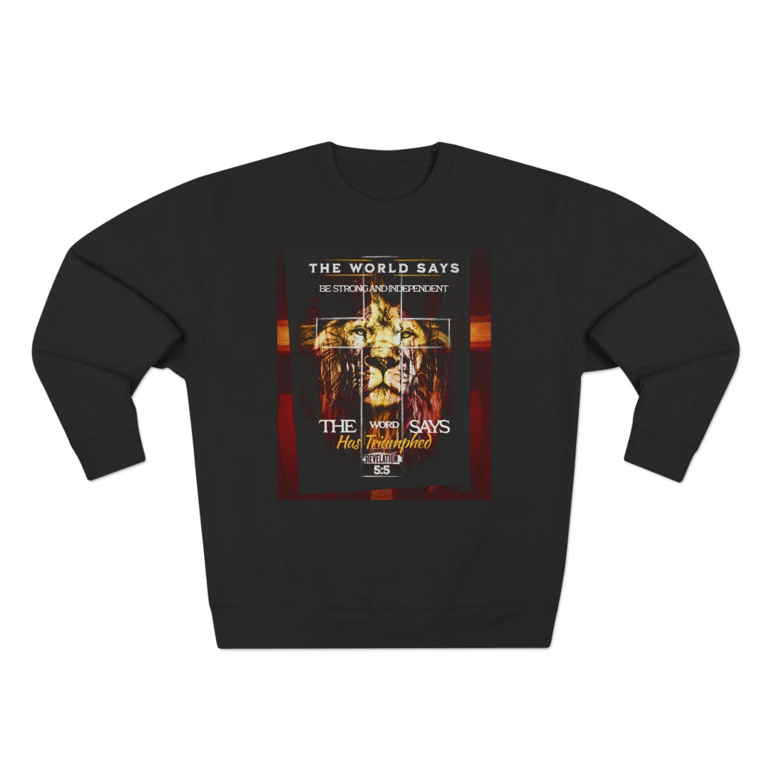 Unisex Sweatshirt Revelation 5:5